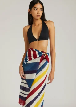 Maillot Deux Pieces Forme Triangle Ring Marine