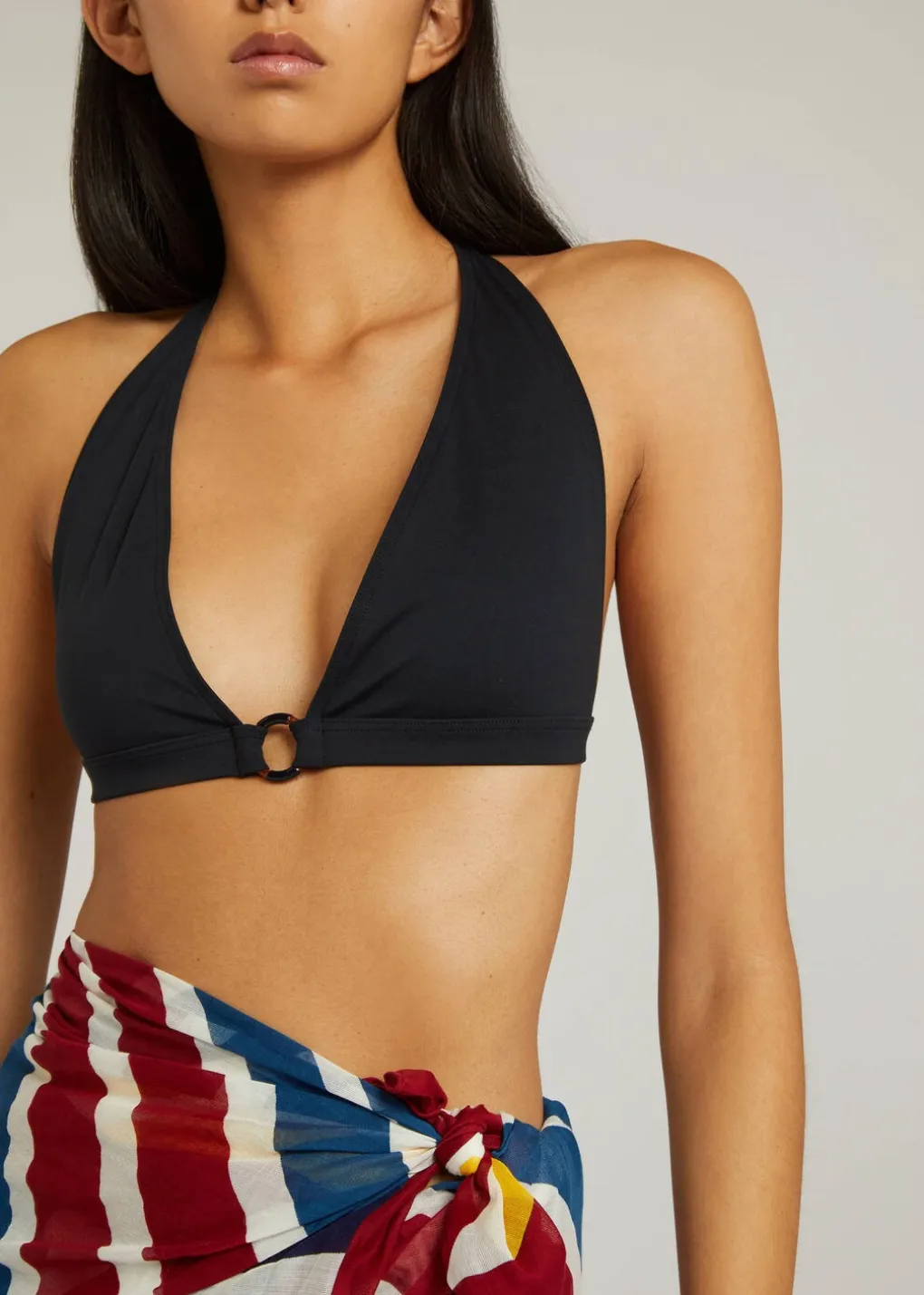 Maillot Deux Pieces Forme Triangle Ring Marine