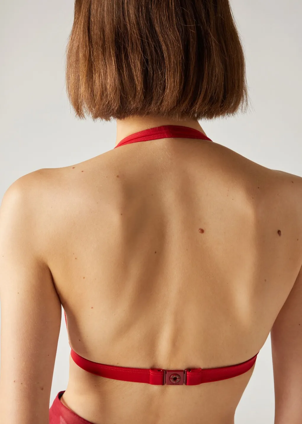 Maillot Deux Pieces Forme Triangle Ring Marine