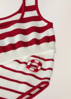 Maillot Deux Pieces Sailor Stripes