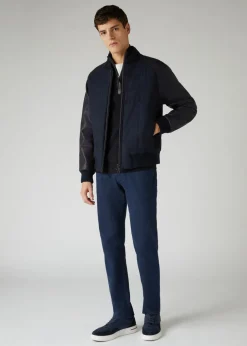 Pull A Col Partiellement Zippe Patton