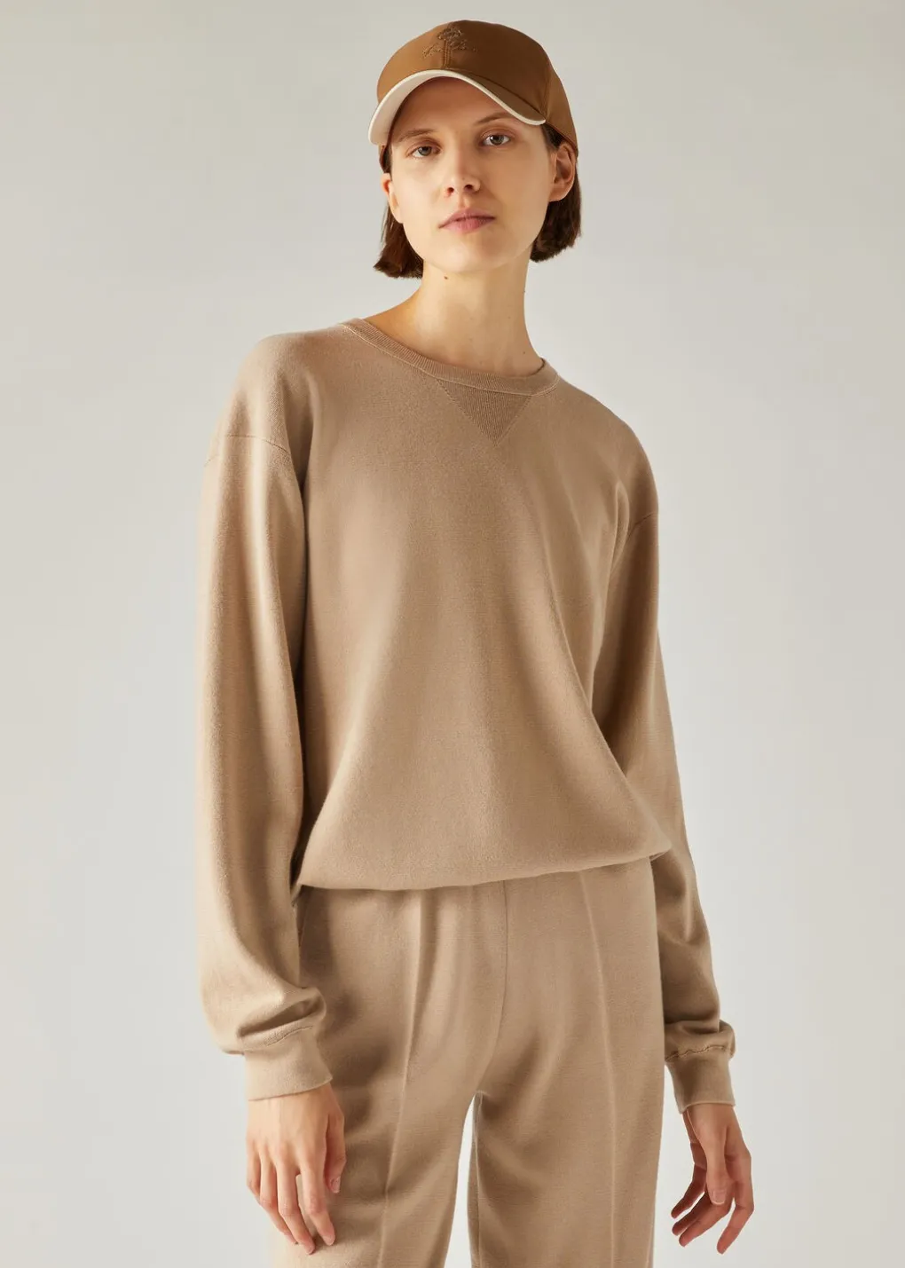 Sweat-Shirt A Col Rond Stresa