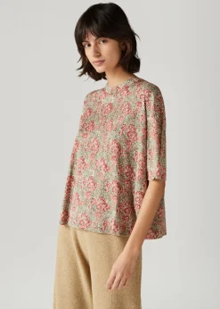 T-Shirt A Col Rond Lesa