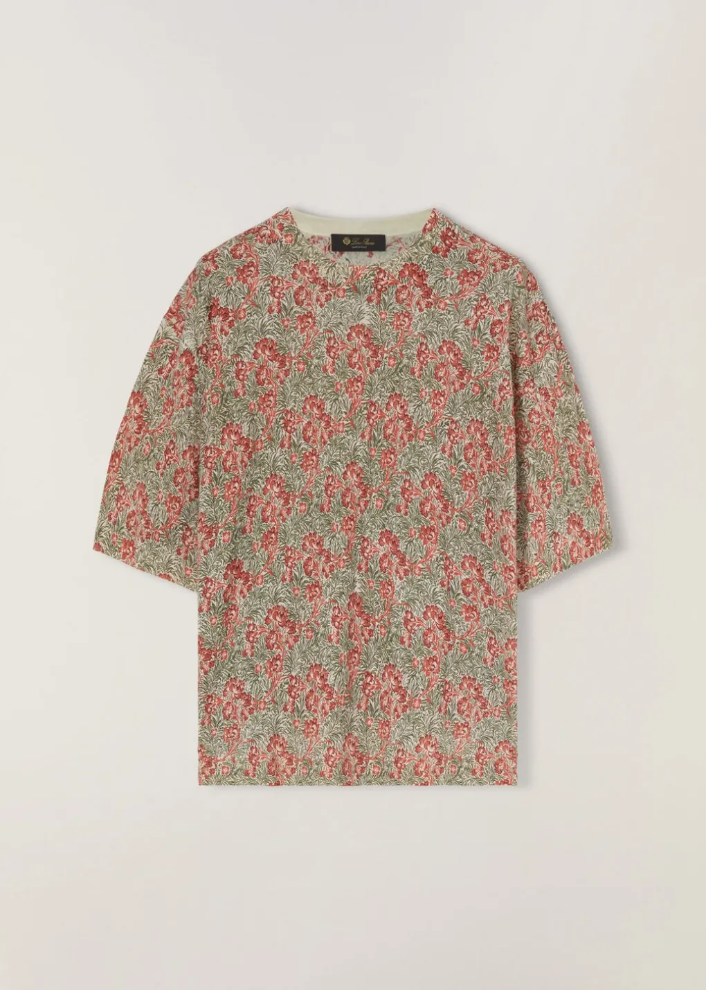 T-Shirt A Col Rond Lesa